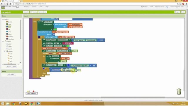 MIT App Inventor 2 ITA# Tutorial 60 Gioco memoria Parte 3 смотреть онлайн