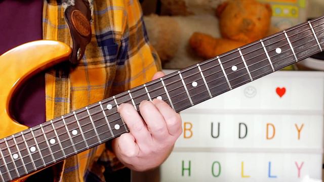 'Heartbeat' Buddy Holly Guitar Lesson смотреть онлайн