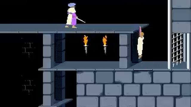 Prince of Persia 1989 Level (7/12) смотреть онлайн