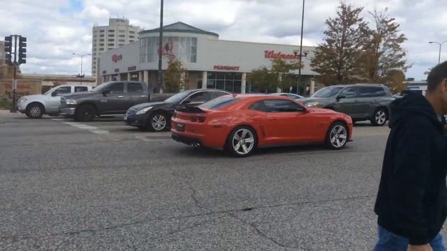 This 2012 Chevrolet Camaro ZL1 is loud. It's also cammed when it idles.