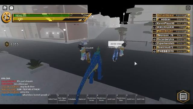 I am a Dinosaur (Roblox Your bizarre adventure Scary Monster showcase) смотреть онлайн