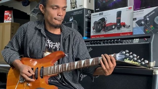 Jackson Dinky JS23 India 2010 thru Marshall AVT50 Tribute Amp смотреть онлайн