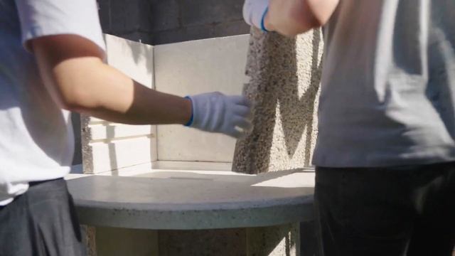 Сборка барбекю из бетона за 20 минут смотреть онлайн