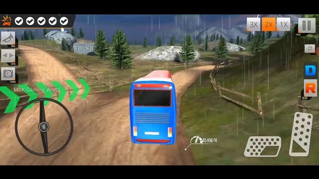 Modern Bus Drive Parking 3D Offroad Journey Game Play | Android Bus Drive Game, MRK Gaming World | смотреть онлайн