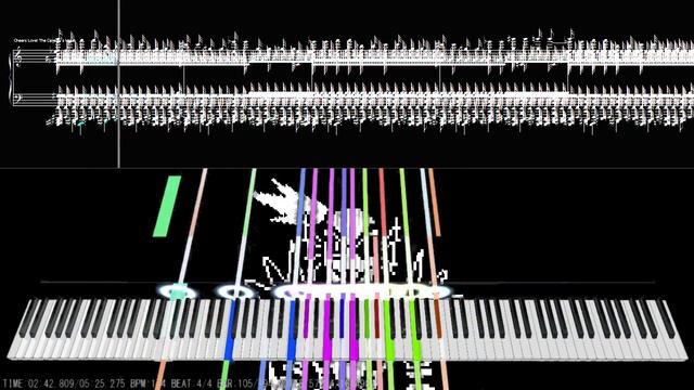 [Black MIDI] Black Score - Undertale OST - Battle Against a True Hero ~164K Notes Merge смотреть онлайн