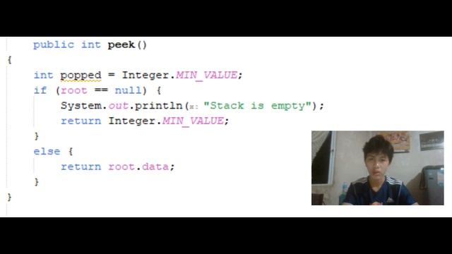 Implementing a Stack LinkedList using Java смотреть онлайн