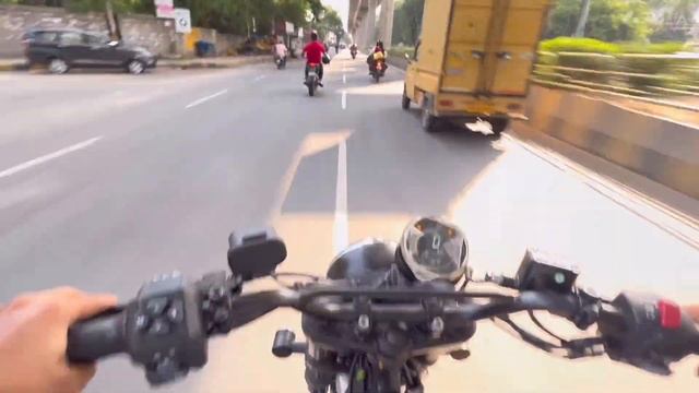 YEZDI SCRAMBLER TEST DRIVE AND FEEDBACK 334cc ENGINE | POWERFUL ENGINE? смотреть онлайн