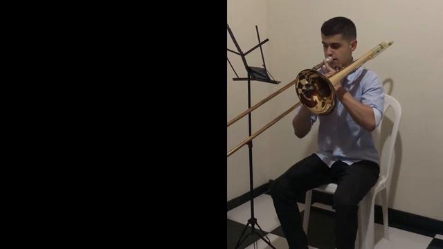 P. V. de la Nux, Concert Piece for Trombone and Piano смотреть онлайн