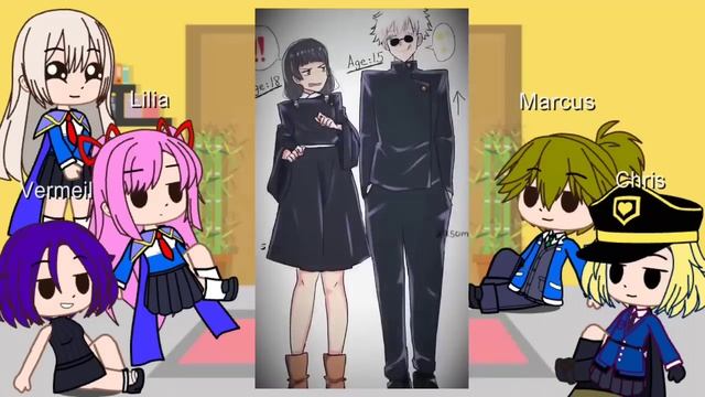 Kinsou no Vermeil React to Alto as Gojo Satoru смотреть онлайн