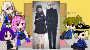 Kinsou no Vermeil React to Alto as Gojo Satoru