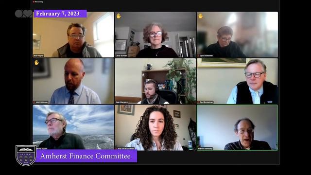 Amherst Finance Committee: February 7, 2023 смотреть онлайн