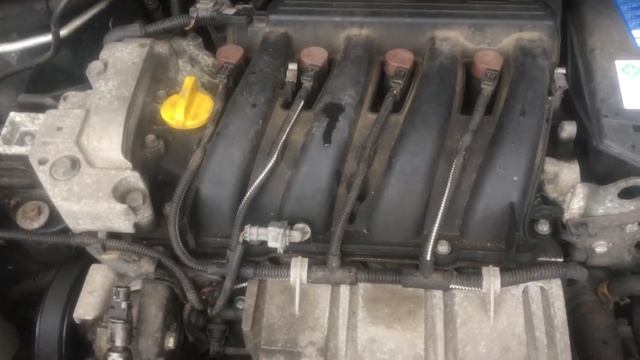 T2827 ДВС (Двигатель) Renault Scenic-1 1.6i K4M708 смотреть онлайн