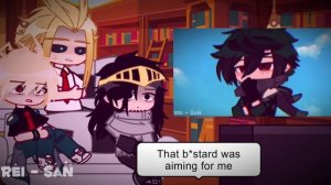 MHA reacts to Villain Deku || Villain Deku Au || GCRV