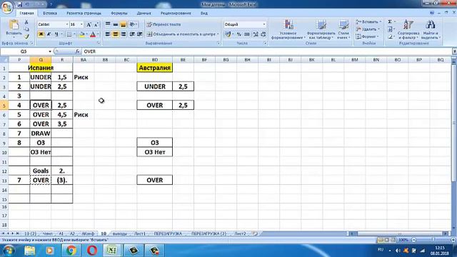 Плюс по Испании 7%. Линии по Австралии смотреть онлайн