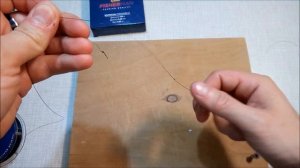 Как я вяжу рыболовную оснастку самодур,самый простой способ.Как привязать крючки без ушка с лопатко