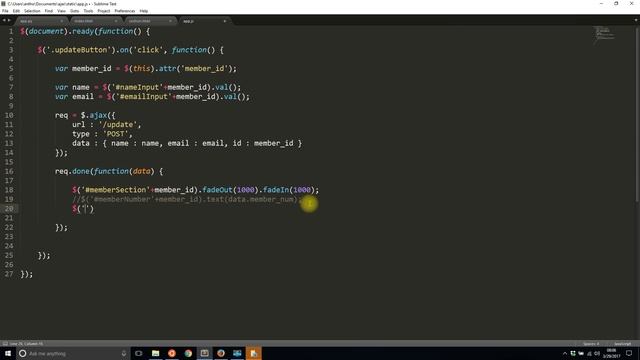 Using jQuery to Update HTML Without Refresh (Part 2 of 2) смотреть онлайн