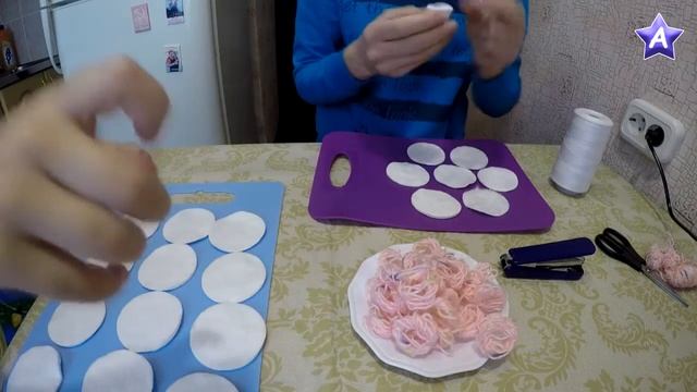 Мама Аска - Шьём пельмени из ватных дисков смотреть онлайн