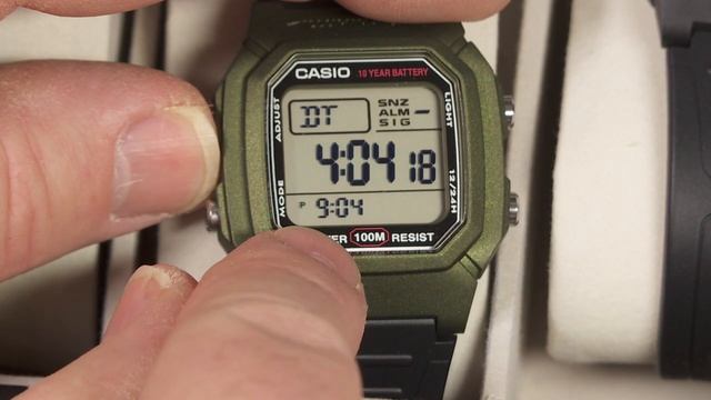 Casio W800 Watch Varieties смотреть онлайн