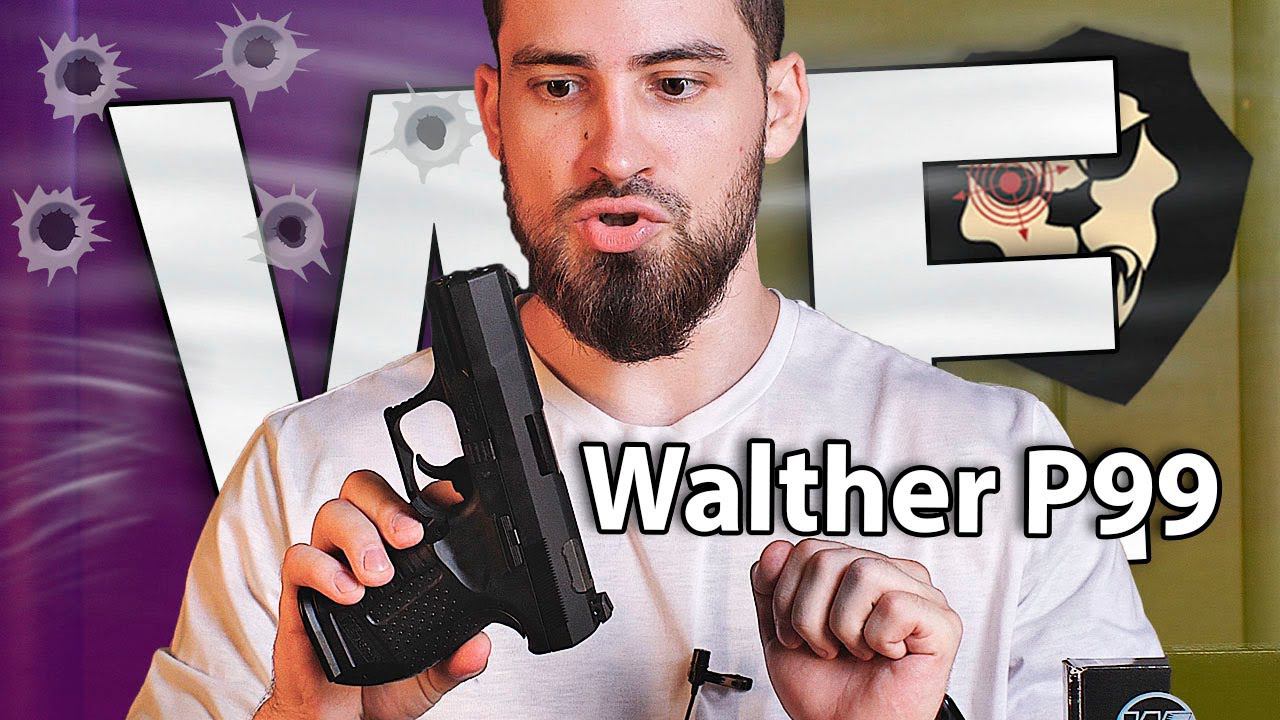Страйкбольный пистолет WE Walther P99 (6 мм, GBB, Gas, Black) видео обзор смотреть онлайн