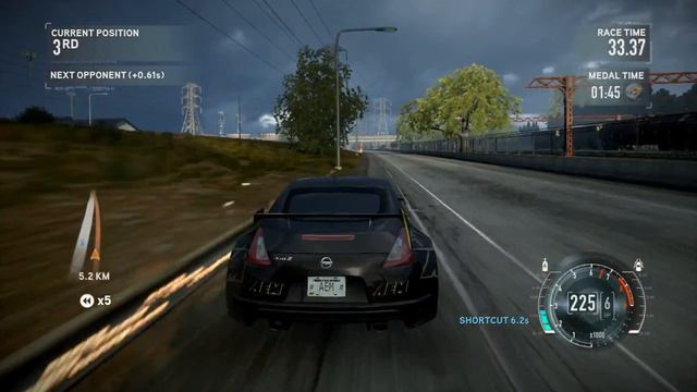 NFS The Run Limited Edition AEM challenge gameplay - 4K resolution смотреть онлайн