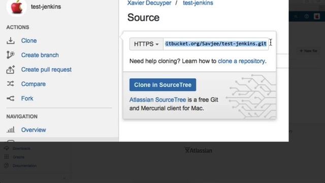 Integrate with BitBucket: build after each commit (Get started with Jenkins part 4) смотреть онлайн