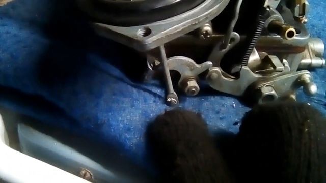 Механический привод второй камеры ДААЗ(Озон) 2107 своими руками, без затрат. смотреть онлайн
