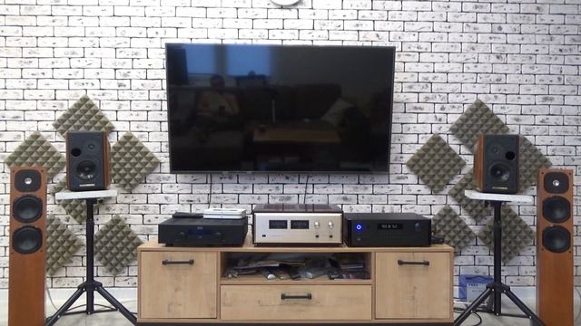 Краткий обзор и пример звучания акустики Neat Acoustics Motive 1 + Accuphase p-260 + Rotel RC 1590 смотреть онлайн