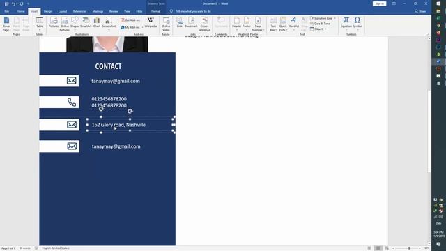 How to Create a CV/RESUME template in Microsoft Word Docx - Docx Tutorial смотреть онлайн