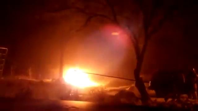 в городе Первомайский по улице Октябрьская горел автомобиль" смотреть онлайн