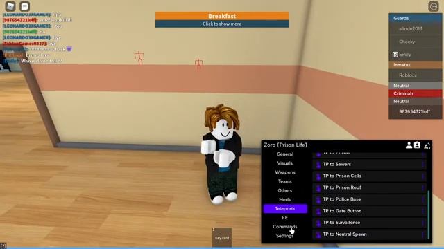 NEW OP PRISON LIFE SCRIPT | BEST COMMANDS | KILL ALL | CRASH SERVER | ADMIN COMMANDS смотреть онлайн