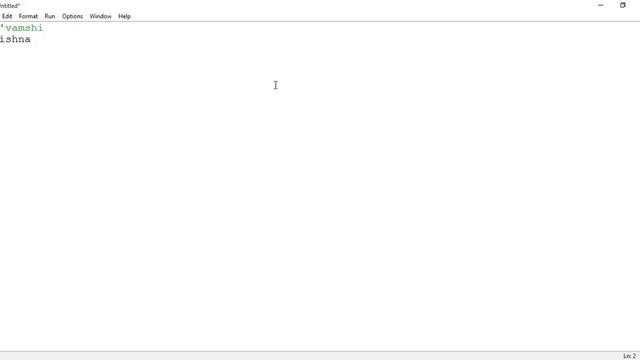STRINGS IN PYTHON смотреть онлайн
