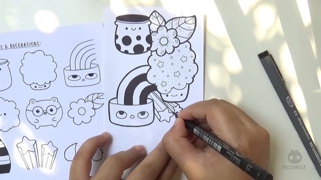 Doodle for Beginners | Draw with Me Step-by-Step смотреть онлайн