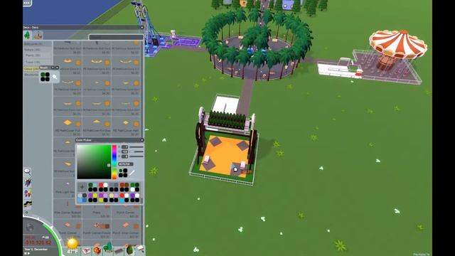 Parkitect Tutorial #5 Path Covers for your Rides! смотреть онлайн