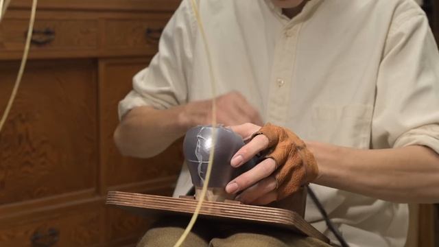 Making HANDMADE Derby Shoes in Embossed Cordovan Leather смотреть онлайн