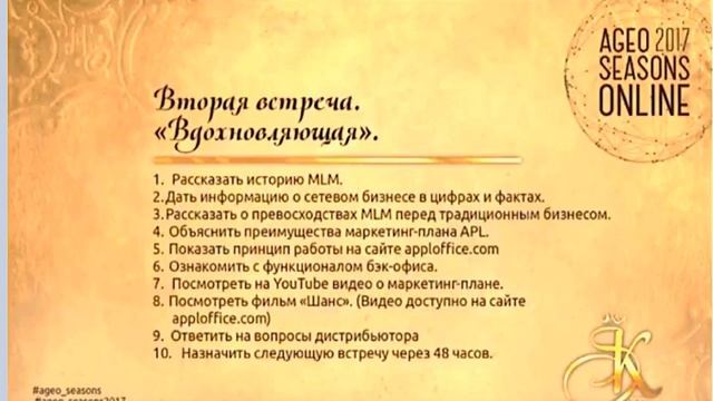 2-я втреча ВДОХНОВЛЯЮЩАЯ. МД Лариса ГУКОВА-МАСЛЯК (Москва) смотреть онлайн