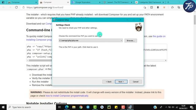 Cara Install Composer Versi Terbaru di Windows || Install the Latest Version Composer on Windows 10 смотреть онлайн
