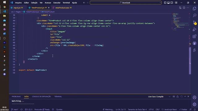 Input personalizado - Formulário em React com preview de imagem смотреть онлайн