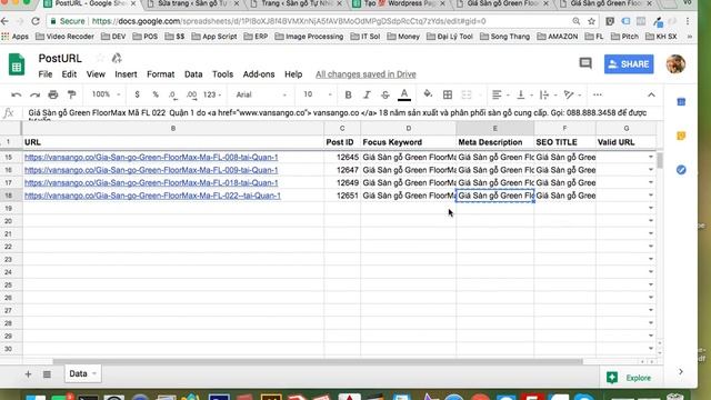 Update SEO Title, Meta Description and Focus keywords for Wordpress Website from your Google Sheets смотреть онлайн
