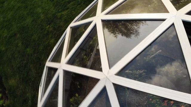 Загадочный шар или теплица геокупол в Дубне смотреть онлайн