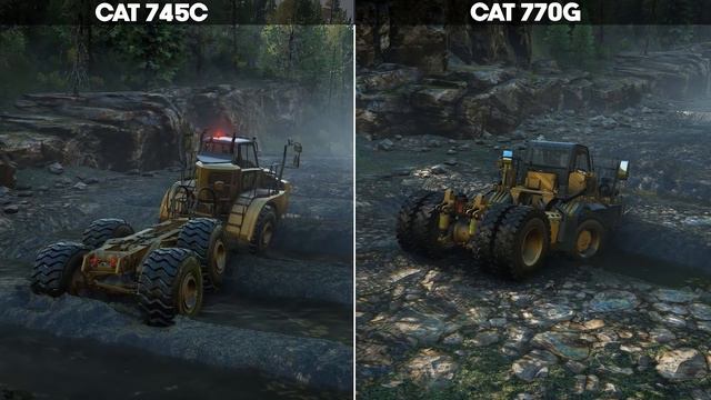 New Upcoming CAT 770G VS CAT 745C in Phase 2 SnowRunner Update 10 Comparison смотреть онлайн