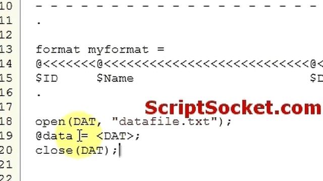 Perl Tutorial 75 - Formats: Create a Multipage Report смотреть онлайн