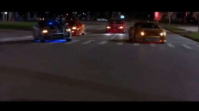 Двойной форсаж Первая гонка Брайна смотреть онлайн