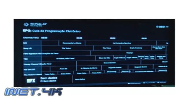 LANÇAMENTO TOCOMSAT INET 4K IPTV 2016 смотреть онлайн