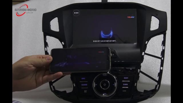 Changer Autoradio Ford Focus 3 Et C-max Mk2 Avec Android Bluetooth USB