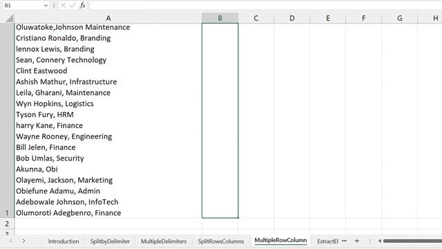 TEXTSPLIT function in excel - deep dive смотреть онлайн