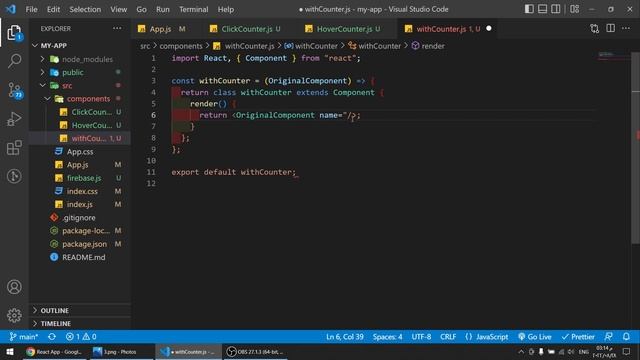 تعلم بالعربي Higher Order Component | React 2022 смотреть онлайн