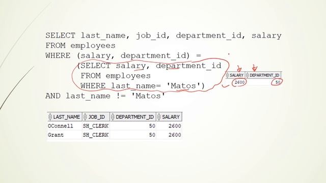 Oracle SQL Using SubQuery Part 6 - Lesson 79 смотреть онлайн