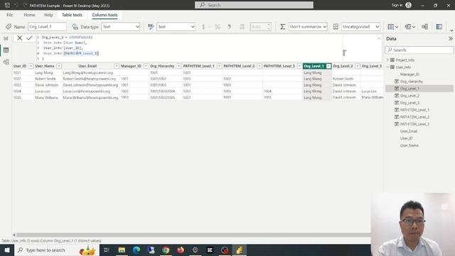 POWER BI DAX function LOOKUPVALUE example and tutorial смотреть онлайн