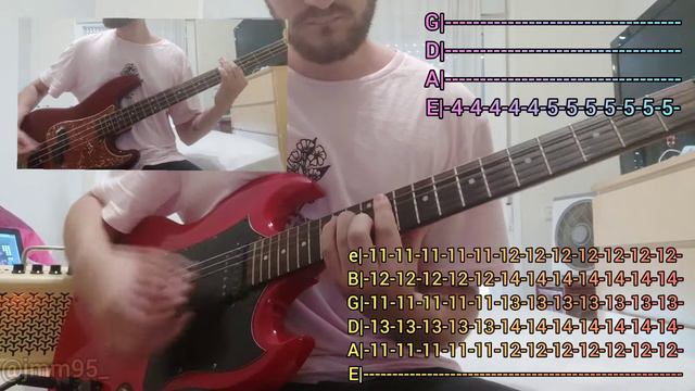 Chase Atlantic Tidal Wave Live Guitar And Bass Cover Tabs смотреть онлайн