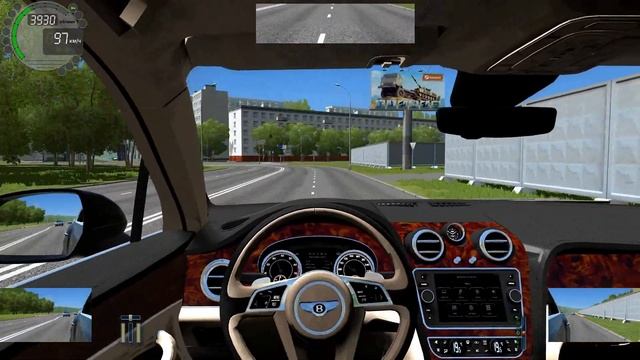 МАЖОР на Bentley ПО МОСКВЕ в City Car Driving С РУЛЕМ смотреть онлайн
